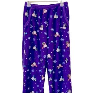 Vintage Charles Good Night Fleece Pajama Pants